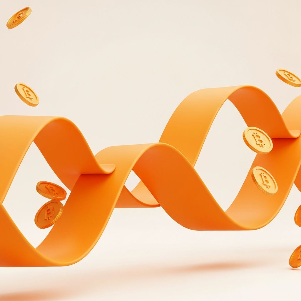 Financial growth illustration